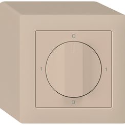 Interrupteur rotatif AP kallysto 1/1L beige avec manette
