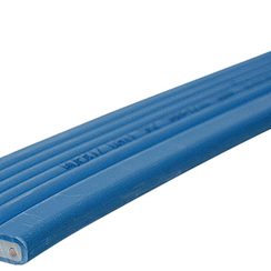 Câble plat Woertz DALI HF bleu 5×2.5mm²+2×1.5mm² B2ca